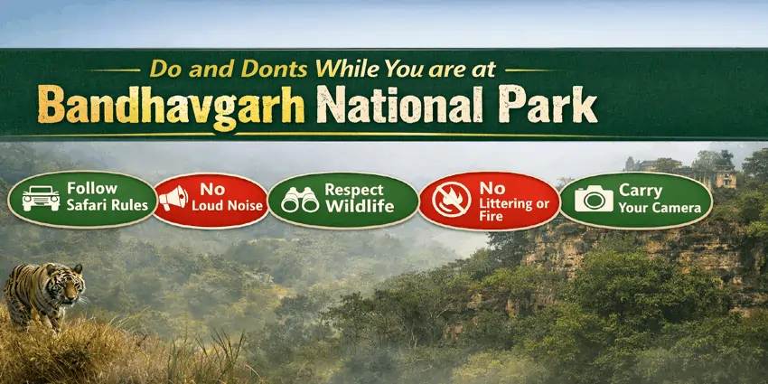 Do and Donts While You are at Bandhavgarh National Park